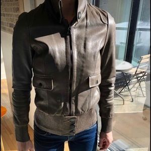 Rudsak leather coat xsmall